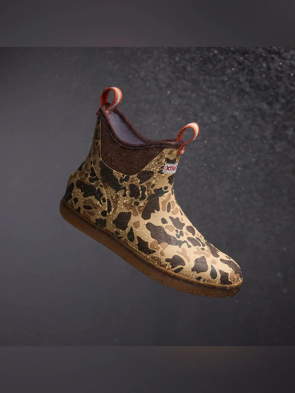 Xtratuf Men's duck Camo ankle deck boot • Sz 10